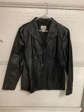 Genuine, leather jacket, size medium